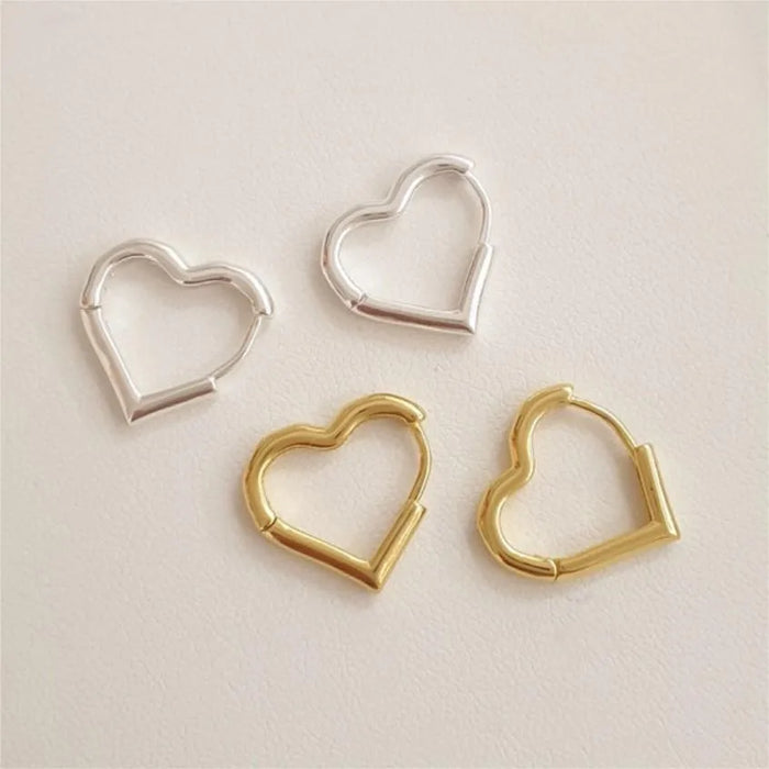 Petit Heart Stud Earrings